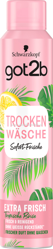 Schwarzkopf got2b Trockenshampoo Extra Frisch, 200 ml