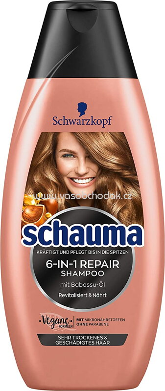 Schwarzkopf Schauma Shampoo 6-in-1 Repair, 400 ml