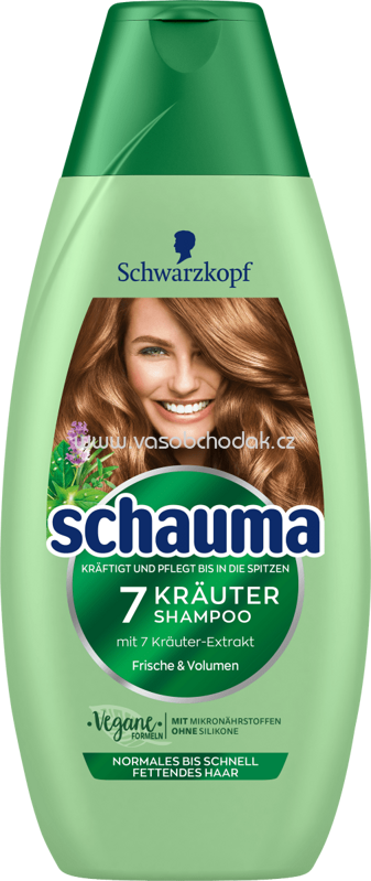 Schwarzkopf Schauma Shampoo 7 Kräuter, 400 ml
