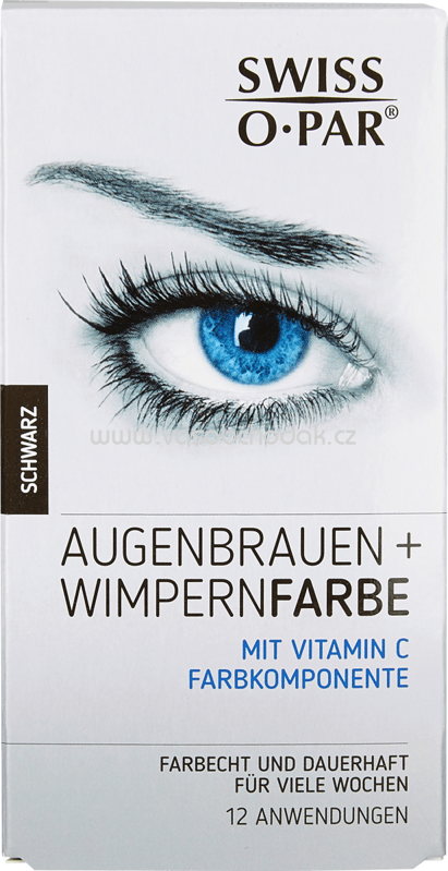 Swiss-o-Par Augenbrauen und Wimpernfarbe schwarz, 1 St Swiss-o-Par Augenbrauen und Wimpernfarbe schwarz, 1 St