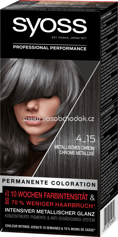 Syoss Haarfarbe Metallisches Chrom 4-15, 1 St