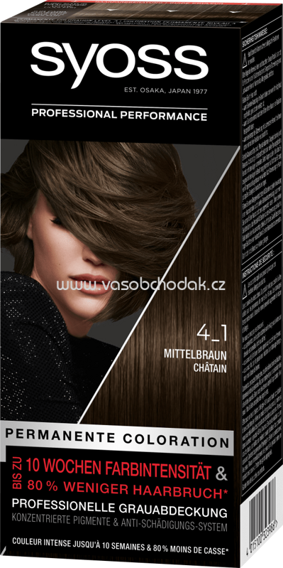 Syoss Haarfarbe Mittelbraun 4-1, 1 St Syoss Haarfarbe Mittelbraun 4-1, 1 St