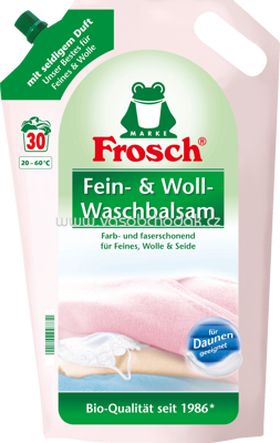Frosch Fein- & Woll- Waschbalsam Flüssig, 30 Wl