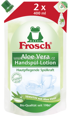 Frosch Spülmittel Aloe Vera Nachfüllbeutel, 800 ml