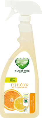 Planet Pure Bio Fettlöser Orange Zitrone Spray, 510 ml - ONL