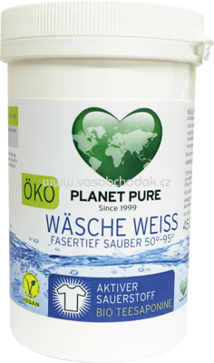 Planet Pure Bio ÖKO Wäsche Weiss, 450 g - ONL