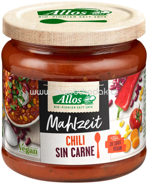 Allos Mahlzeit Chili sin Carne, 370g