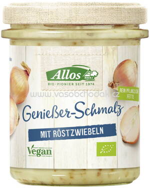 Allos Genießer Schmalz mit Röstzweiebeln, 150g