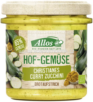 Allos Hof Gemüse Christianes Curry Zucchini, 135g