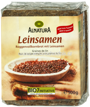 Alnatura Leinsamen Brot, 500g