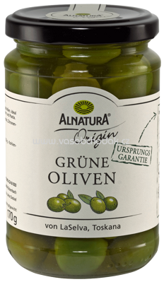 Alnatura Origin Grüne Oliven, 310g