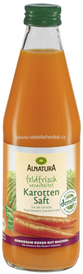 Alnatura Karottensaft, feldfrisch, 330 ml