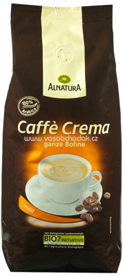 Alnatura Caffè Crema, ganze Bohne, 1 kg