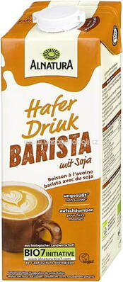 Alnatura Hafer Drink Barista mit Soja, 1 l