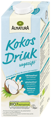 Alnatura Kokosdrink ungesüßt, 1l