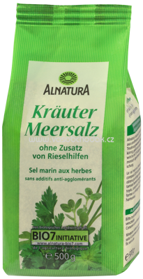 Alnatura Kräuter Meersalz, 500g