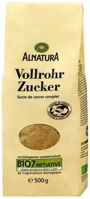 Alnatura Vollrohrzucker, 500g