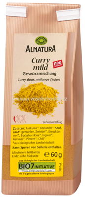 Alnatura Curry Mild, 60g