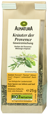 Alnatura Kräuter der Provence, 25g