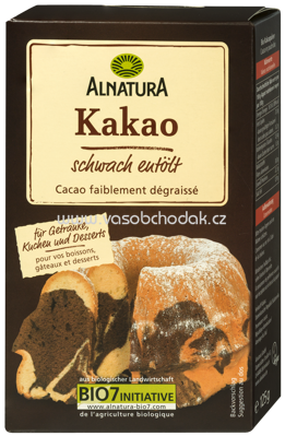 Alnatura Kakao schwach entölt, 125g
