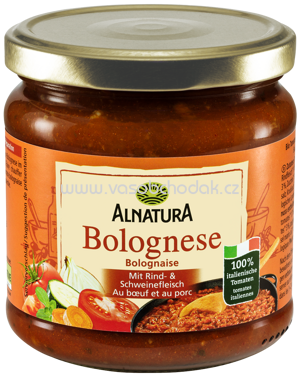 Alnatura Tomatensauce Bolognese Sauce, 330 ml