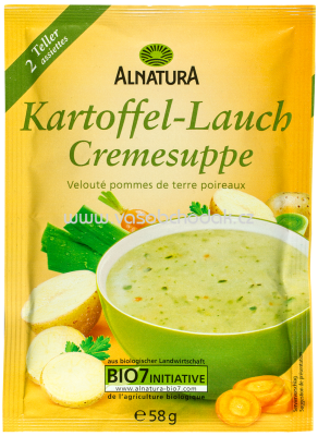 Alnatura Kartoffel-Lauch-Suppe 58 g