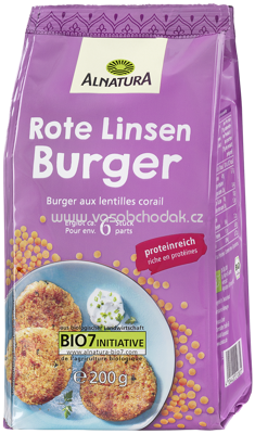 Alnatura Rote Linsen Burger, 200g