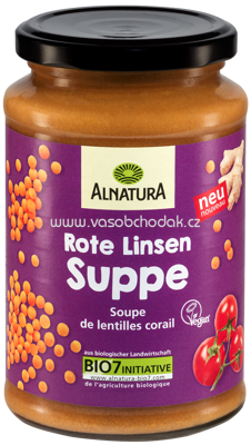 Alnatura Rote Linsen Suppe, 375 ml