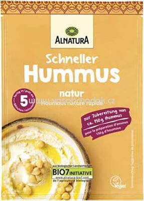 Alnatura Schneller Hummus Natur, 60g