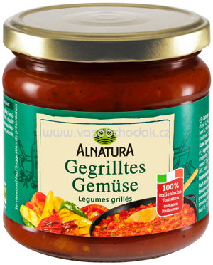Alnatura Tomatensauce Gegrilltes Gemüse, 350 ml