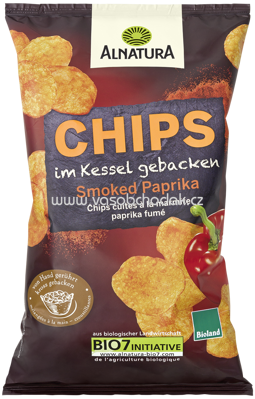 Alnatura Chips im Kessel gebacken Smoked Paprika, 125g