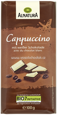 Alnatura Cappuccino Schokolade, 100g