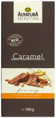 Alnatura Sélection Caramel Schokolade 100 g