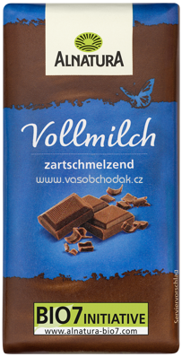 Alnatura Mini-Schokotäfelchen, Vollmilch, 12,5 g