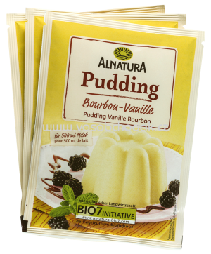 Alnatura Vanillepudding, 3 St, 120g