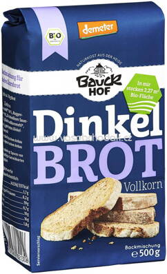 Bauckhof Backmischung Dinkel Brot Vollkorn, 500g
