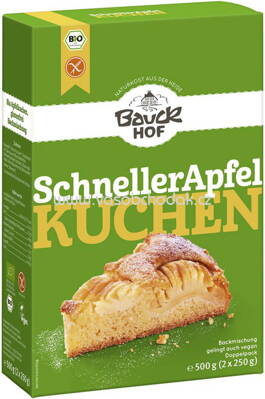 Bauckhof Backmischung Schneller Apfel Kuchen, glutenfrei, 500g