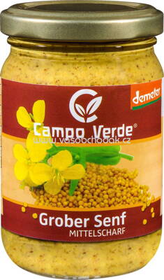 Campo Verde Grober Senf Mittelscharf, 210 ml