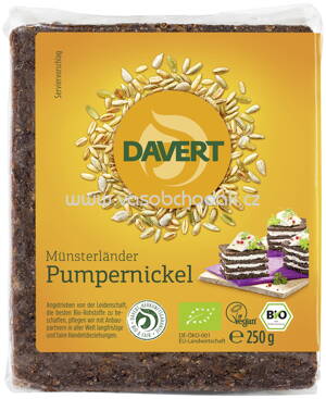 Davert Pumpernickel, 250g
