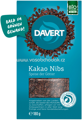 Davert Kakao Nibs, 180g