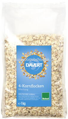 Davert 4-Kornflocken Mischung, 1 kg