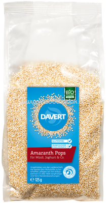 Davert Amaranth Pops, 125g
