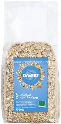 Davert Großblatt Dinkelflocken, 500g