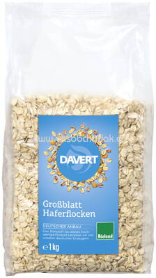 Davert Großblatt Haferflocken, 1 kg