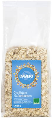 Davert Großblatt Haferflocken, 500g