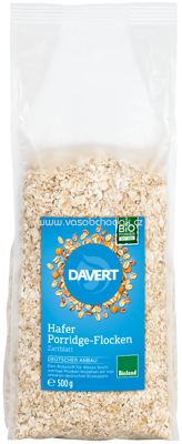 Davert Hafer Porridge Flocken Zartblatt, 500g