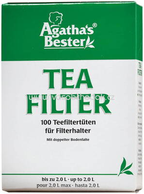 Herbaria Tea Filter aus Papier, 100 St