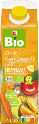K-Bio Obst + Gemüsesaft gelb, 1l