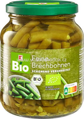 K-Bio Feine Brechbohnen, 370 ml