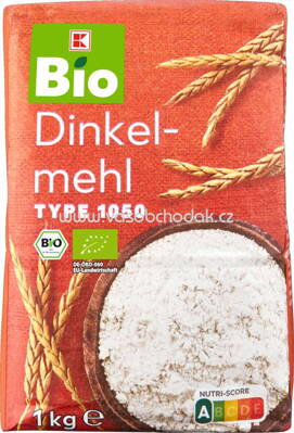 K-Bio Dinkelmehl Type 1050, 1 kg